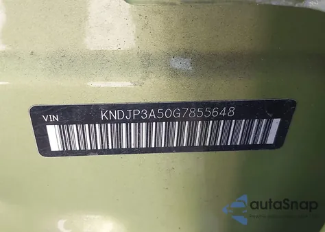 2016 Kia Soul + z USA, uszkodzony, nr VIN KNDJP3A50G7855648